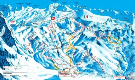 Breuil-Cervinia szállodák, időjárás és az árak a sípálya