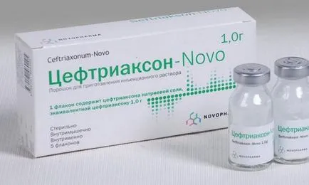 Ceftriaxone за бронхит при възрастни колко дни намушкване, дозиране