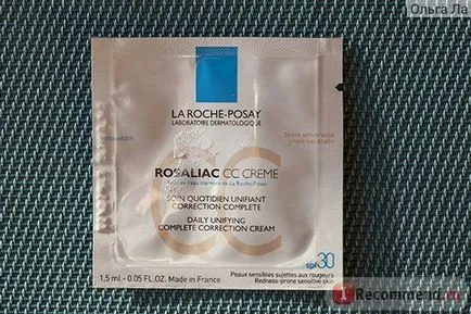 Як крем La Roche Posay rosaliac сс крем - «добра и като основа за кожа с розацея, и как