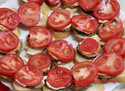 Сандвичи с тиквички и домати, вечеря се сервира! кулинарен блог
