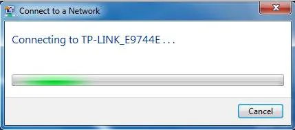 Mi a pin-kódot, amikor kapcsolódni a vezeték nélküli router OS Windows 7