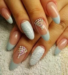 Nails Design 2016 снимка модерни идеи яке с модел