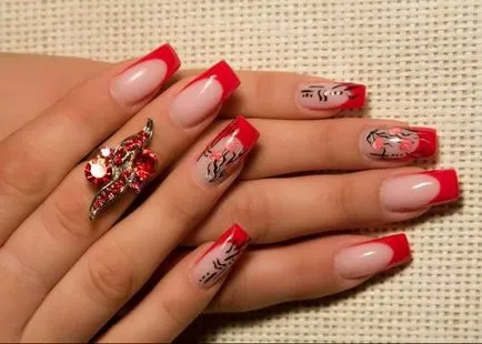 Nails Design 2016 снимка модерни идеи яке с модел