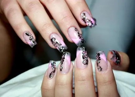 Nails Design 2016 снимка модерни идеи яке с модел