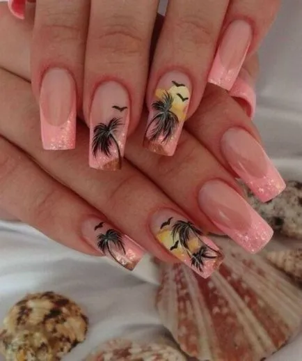 Nails Design 2016 снимка модерни идеи яке с модел