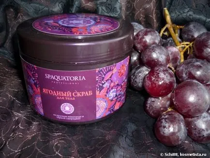 Spaquatoria (laboratóriumi életben kozmetikai) Berry Scrub vélemény