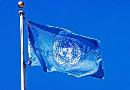 A jelkép és a zászló, az ENSZ, az Egyesült Nemzetek