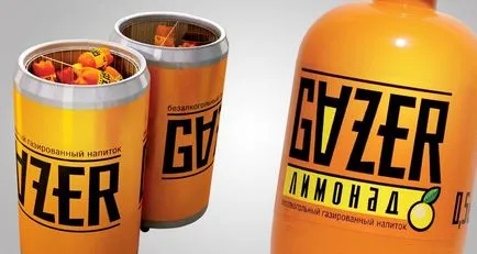 Gazer - robbanásveszélyes történet branding limonádé