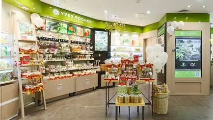 Franchise Boutique növényi kozmetikumok és parfümök Yves Rocher - költség, körülmények, vélemények