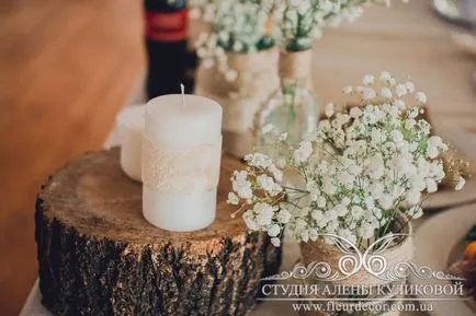 Gypsophila сватбата декор