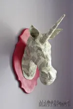 capete de animale (papier mache)