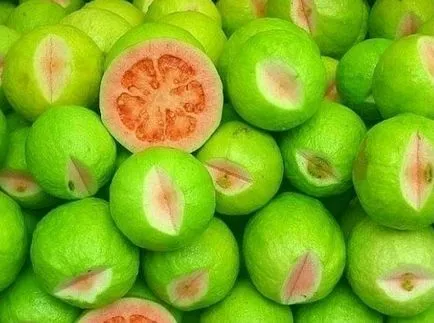 Guava proprietăți utile, calorice