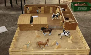 grajduri pentru cai de jucărie, cu propriile sale mâini