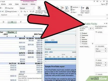 Cum să adăugați date la ms PivotTable Excel