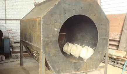 Hogyan készítsünk egy tűzálló betonból kezük