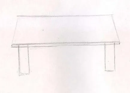 Как да се направи молив постепенно привлече пейка дървена пейка в 5 стъпки