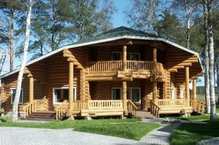 Construcție de case de elita din lemn