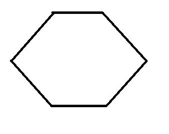 Cum de a desena o prismă hexagonală