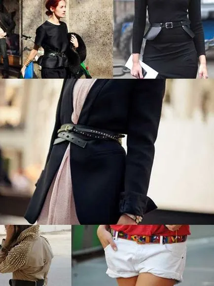 Как да се носят на колана правилно и да бъде най-стилна, модна мания