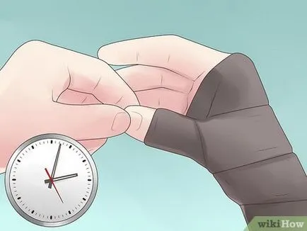 Как да завърже изкълчен палец