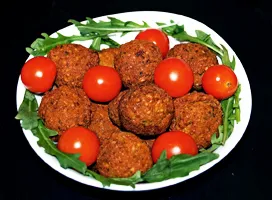 Hogyan kell főzni a falafel - egy recept lépésről lépésre fotók