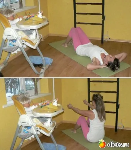 Cum să obțineți în formă după naștere de fitness