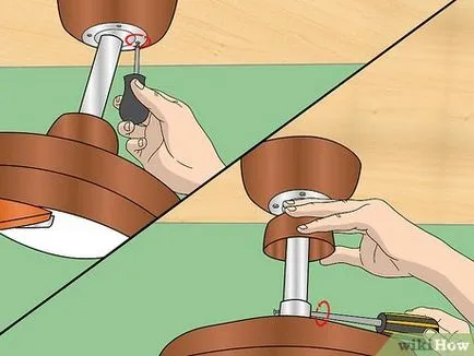 Как да се балансира дървен таван вентилатора