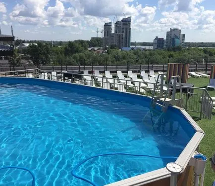 Cum sa faci o piscină pe acoperiș, să construiască o piscină pe acoperiș