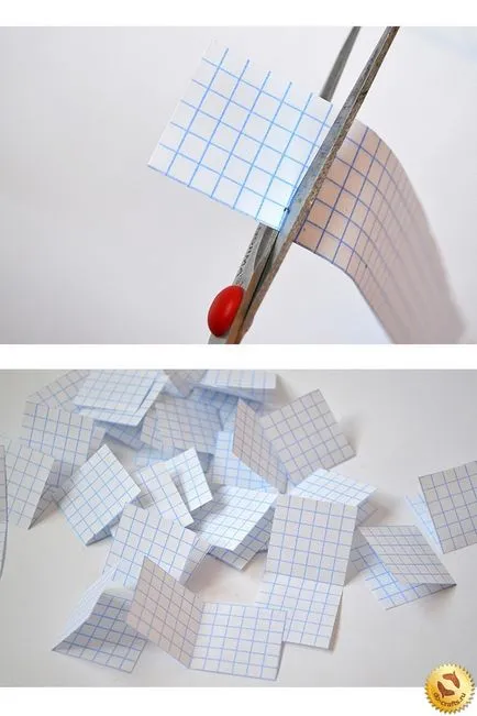 Hogyan készítsünk mini notebook papír kezeddel otthon
