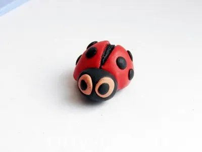 Cum orb Ladybird de la atelier cu plastilină pas cu pas fotografii