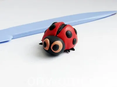 Cum orb Ladybird de la atelier cu plastilină pas cu pas fotografii