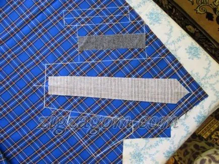 Как да шият вратовръзка с еластична лента