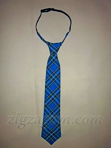 Как да шият вратовръзка с еластична лента