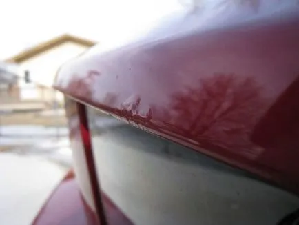 Как да премахнете петна след боядисване кола автобояджийски тънкости, без ивици