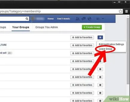Как да напусне групата във Фейсбук
