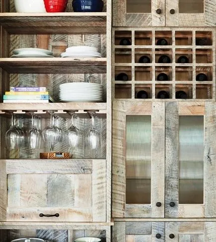 Как да се украсяват кухненски шкафове - 9 творчески идеи довършителни
