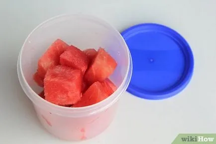 Cum să înghețe pepenele