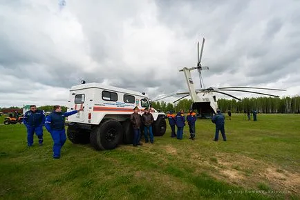 Așa cum am zburat pe un elicopter de salvare