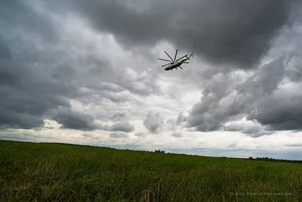 Așa cum am zburat pe un elicopter de salvare