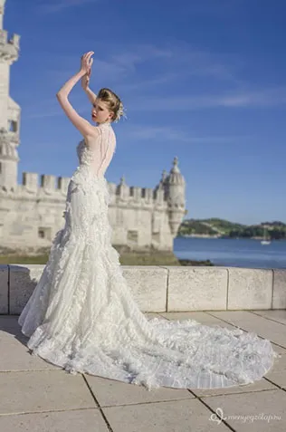 Сватбена рокля Мария Карин висша мода през 2015 г.