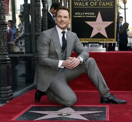 Színész, nemrég kapott egy csillagot a Walk of Fame