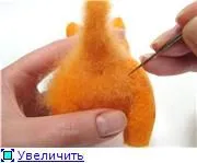 Kitten mandarinchik - Fair Masters - kézzel készített, kézzel készített