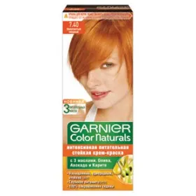 naturals culoarea părului colorant garnier (nuanță de cupru auriu), cel mai bun de colorare a părului