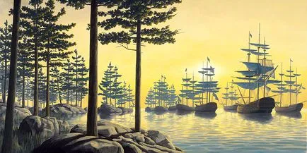 Frumos realism magic Rob Gonsalves - 25 poze