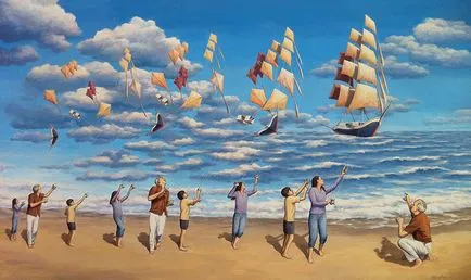 Frumos realism magic Rob Gonsalves - 25 poze