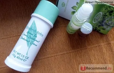 Cremă Deodorant - antiperspirant elizabeth ceai verde arden - «iluzia de imersiune în rece