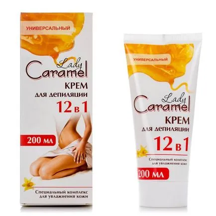 Creme de acțiune depilatoare de caramel și ghidul de aplicare a principiului