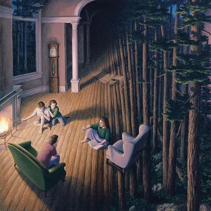 Frumos realism magic Rob Gonsalves - 25 poze