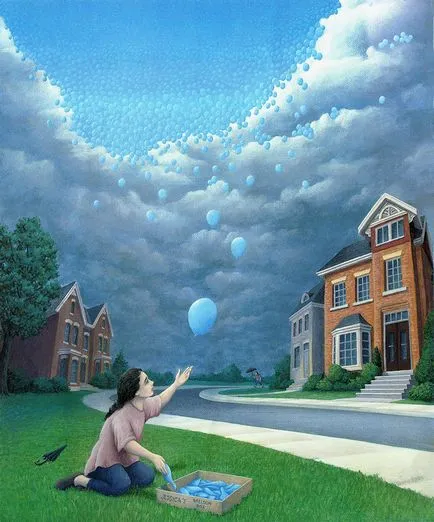 Frumos realism magic Rob Gonsalves - 25 poze