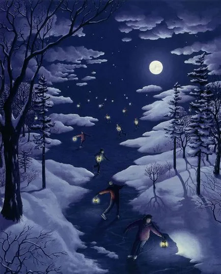 Frumos realism magic Rob Gonsalves - 25 poze